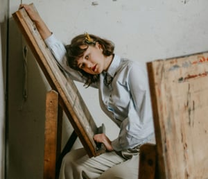 Artist in studio (1)