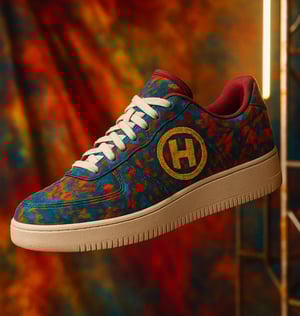 Sneaker with background